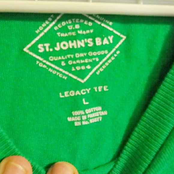 Green St Johns Bay Tee - Picture 1 of 3